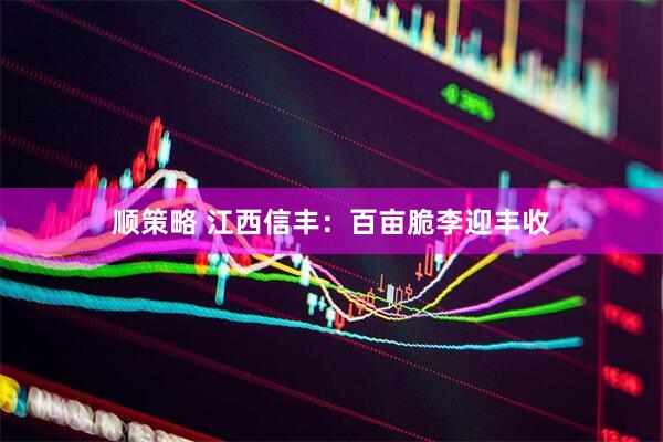 顺策略 江西信丰：百亩脆李迎丰收
